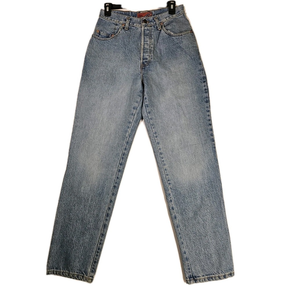 Vintage Big Star Western Girl Womens Jeans 28" Waist Straight Leg 90s Classic